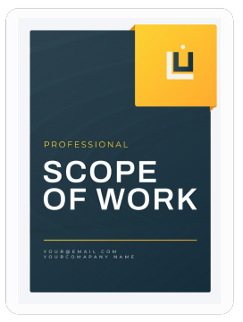 AI Scope of Work  Generator